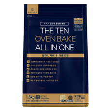 더텐오븐베이크 전연령 강아지 올인원 알러지케어 체중조절 사료, 곤충, 1.5kg, 1개