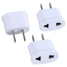 라이프업 110V 변환 해외 여행용 돼지코 어댑터 WN-20, 3개