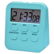셀리빙 탁상용 간편 쿠킹 타이머, 블루, 1개
