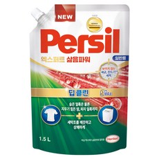 퍼실 엑스퍼트 삶음파워 일반용 액상세제 리필, 1.5L, 1개