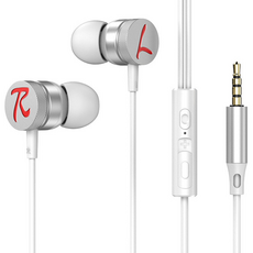 타이디홈 트렌디 유선 이어폰 화이트