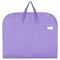 푸트로랩 장거리 여행 부직포 휴대용 양복 슈트 가방 라이트퍼플, 1개, 1개입