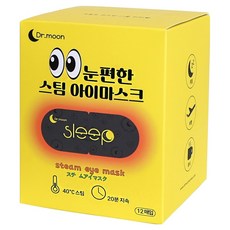 닥터문 눈편한 스팀 아이마스크, 12매입, 1개