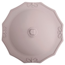 O'homage Mellowspace Vivian25 Hommage 矽膠微波爐蓋, 淺粉色, 1個