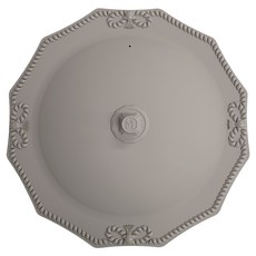 Mallow Space Hommage Vivian29 矽膠微波爐蓋, 暖灰色, 1個
