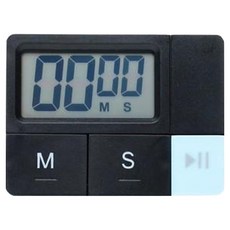 셀리빙 주방 모던 간편 쿠킹 타이머, 블랙, 1개