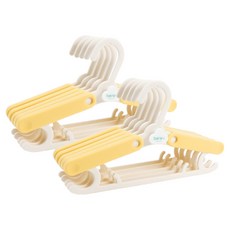 Benir-i 幼兒用衣架, 黃色, 10個