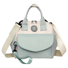 Nalli Sisters 大容量附肩帶收納尿布包, 綠色