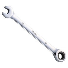 스탠맨 기어라쳇렌치 스패너 10mm, 1개