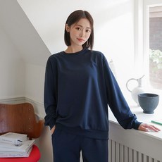 AnotherD 女款日常大學T運動服上下套裝