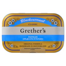 Grether's Pastilieu 黑醋栗經典喉糖, 1個, 110g