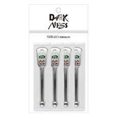 Darkness 銀製挖耳棒, 4入, 1個