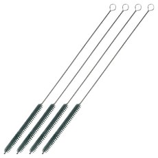 모나홈 텀블러전용 간편 롱 스텐 빨대세척솔 30cm, 4개, 그레이