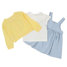 agabang 女童款Lea Day開襟衫 3件組 01R323251