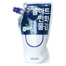 율아트 대용량 동양화 민화물감 흰색, 500ml, 1색