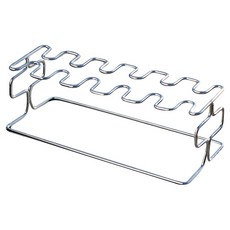 스테츠 바베큐 캠핑용 스텐 치킨 랙, 실버, 1개