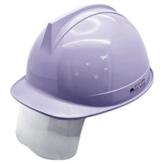 DONGMYUNG 建築工地 工地 頭部保護安全帽 頭盔型 護目鏡 ABE等級 淺紫色, 1個