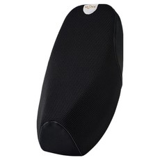 Ez2mk 四季透氣涼感網眼機車座墊套 MS-780, 黑色, 1個