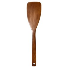 영수산업카멜 장미목 옻칠 나무 조리도구 일자뒤집개, 1개