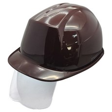 DONGMYUNG 建築工地 施工現場 頭部保護 安全帽 新盔型 護目鏡 ABE等級, 1個, 棕色