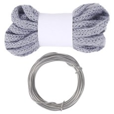 니뜨 아이코드 니트 레터링 뜨개실 세트, 1세트, 03 그레이