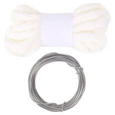 니뜨 아이코드 니트 레터링 뜨개실 세트, 1세트, 01 크림