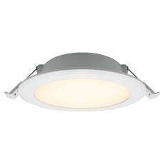 장수램프 멜리빙 LED 다운라이트 플리커프리 매입등 10W 130mm, 화이트 + 주백색, 1개