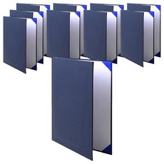 sewoose 絲絨獎狀盒, 深藍色, 10個