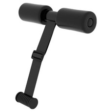 저스트픽 길이조절 문틈 윗몸일으키기 기구 싯업바, 블랙