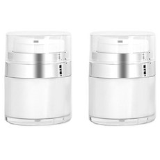 선동상사 真空乳霜按壓瓶 30ml, 白色, 2個