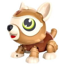 KANGAROO 스마트펫 로봇강아지 스턴트독 BG1530, 브라운, 1개