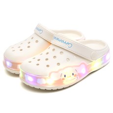 SHOELAMODE 三麗鷗女童大耳狗側邊閃燈涼鞋