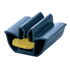 直立式旋轉牙膏擠壓器, 藍色, 1個