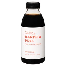 바리스타 프로 콜드브루 원액 디카페인, 1개, 1개입, 500ml