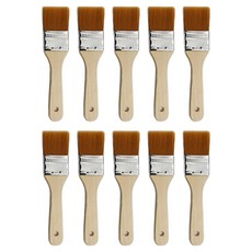 B&Home 水性油性人造毛油漆刷, 10個