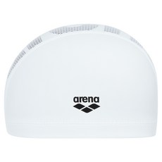 아레나 남녀공용 도트 이지핏 실리 코팅 수모 A5AC1AL02, WHITE, 1개