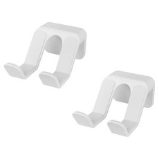 Khohimo 免鑽孔遊戲手把控制器支架, 2個, 白色, 5W0163