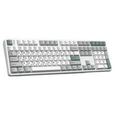 한성컴퓨터 저소음 가스켓 3모드 폼떡 유무선 기계식 키보드, 메탈화이트, GK798 PRO, 에그스톤