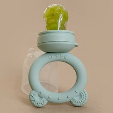 Brick-O. 水果咬咬樂, 綠色, 1個