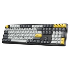 한성컴퓨터 저소음 가스켓 3모드 폼떡 유무선 기계식 키보드, 스페이스블랙, GK798 PRO, 브라운슈가 토독