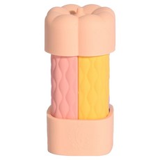 MarketA 矽膠4合1旅行用分裝瓶組, 1套, 淺粉色