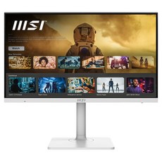MSI 4K UHD PD 65W 스마트 모니터 화이트, 68.58cm, MD272UPSWDN