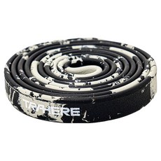 trahere RB PRO 乳膠肌力運動拉力帶, 白色 + 黑色, 1個