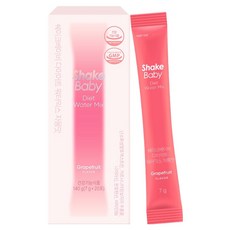 ShakeBaby 藤黃果孅萃沖泡粉隨身包 葡萄柚風味, 140g, 1個