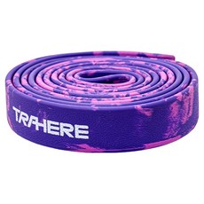 trahere RB PRO 乳膠肌力運動拉力帶, 洋紅色 + 紫色, 1個