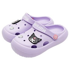 三麗鷗女童款酷洛米閃亮EVA涼鞋