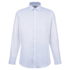 YEZAC 男士棉混紡基本款修身襯衫 YE3SBS161