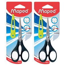 Maped 刺繡手工藝剪刀, 黑色, 2個