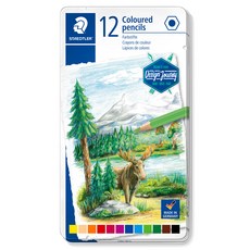 스테들러 틴케리스 유성 색연필 146CM12, 12색, 1세트