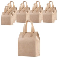 B Home Baking 牛皮紙外帶保冷袋, 單色, 10個
